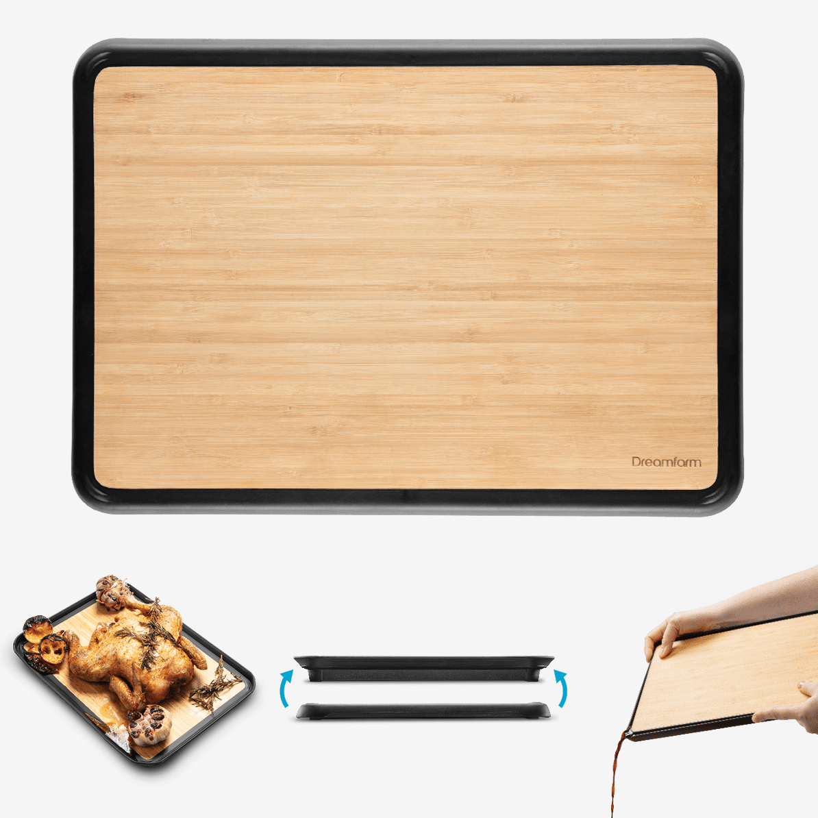 Big Fledge - Flip Edge Cutting Board