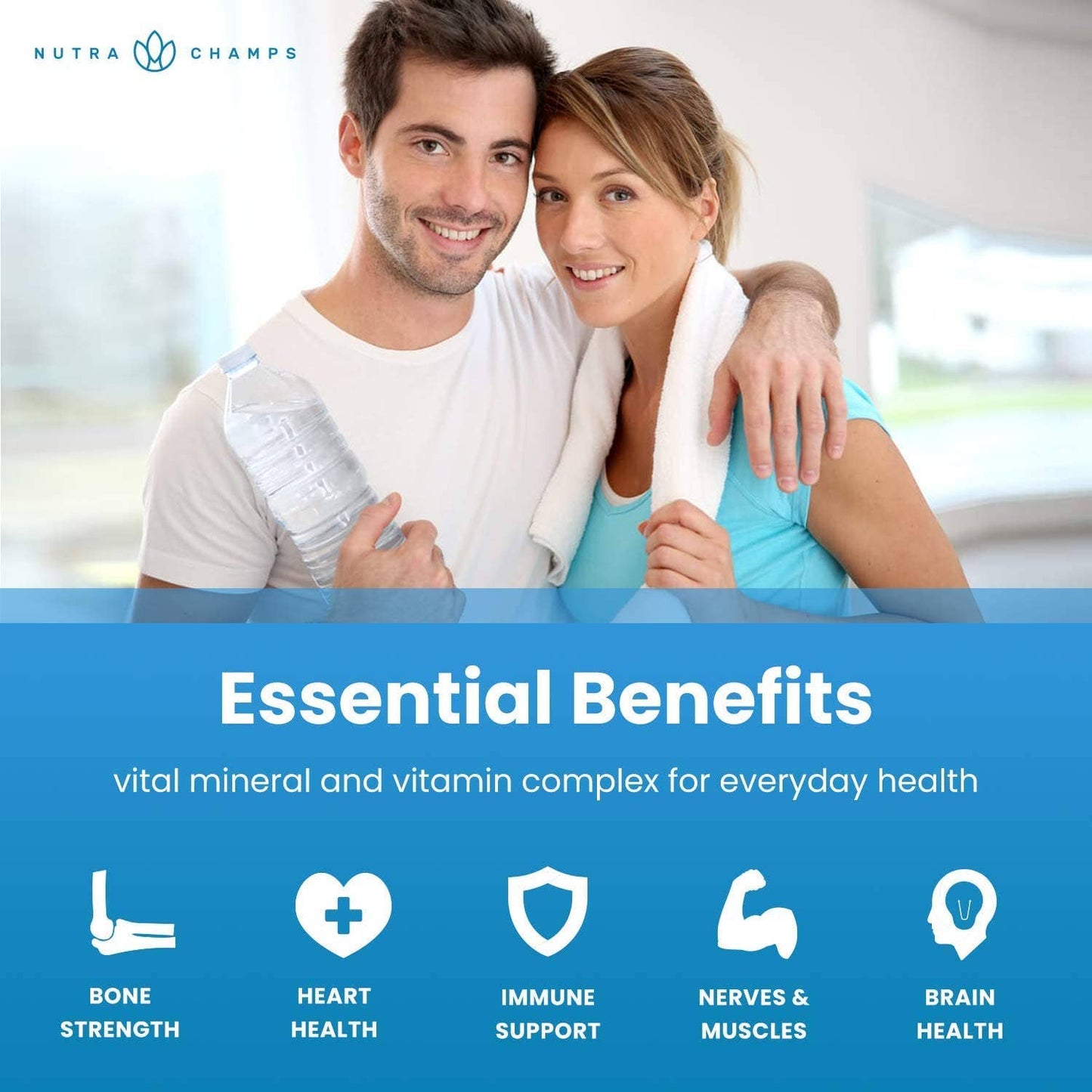 Magnesium, Zinc & D3 Capsules