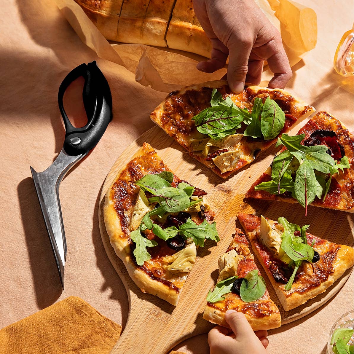 Scizza - Scissors Perfectly Cut Pizza