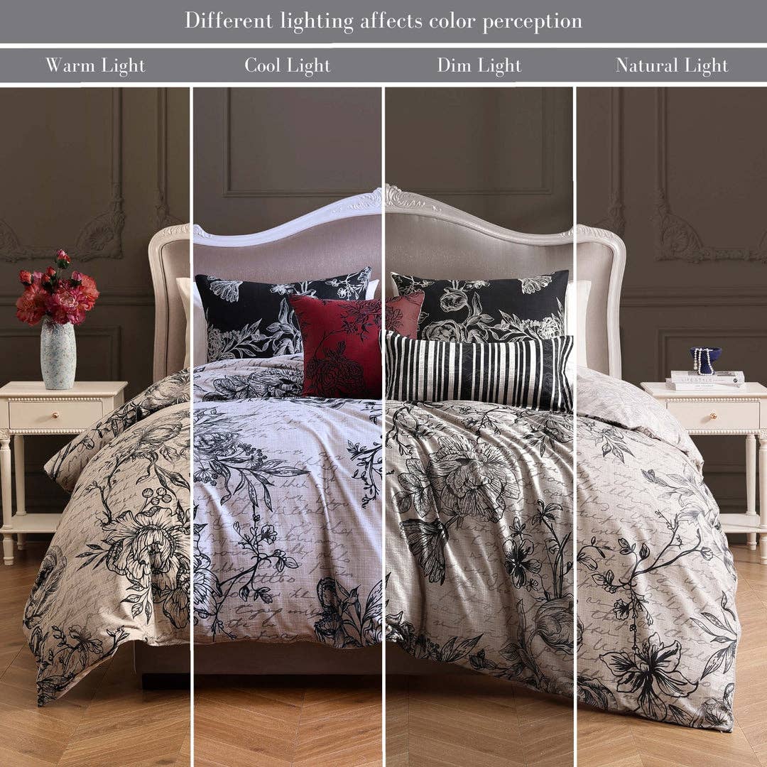 Serenova 5 Piece Reversible Comforter Set