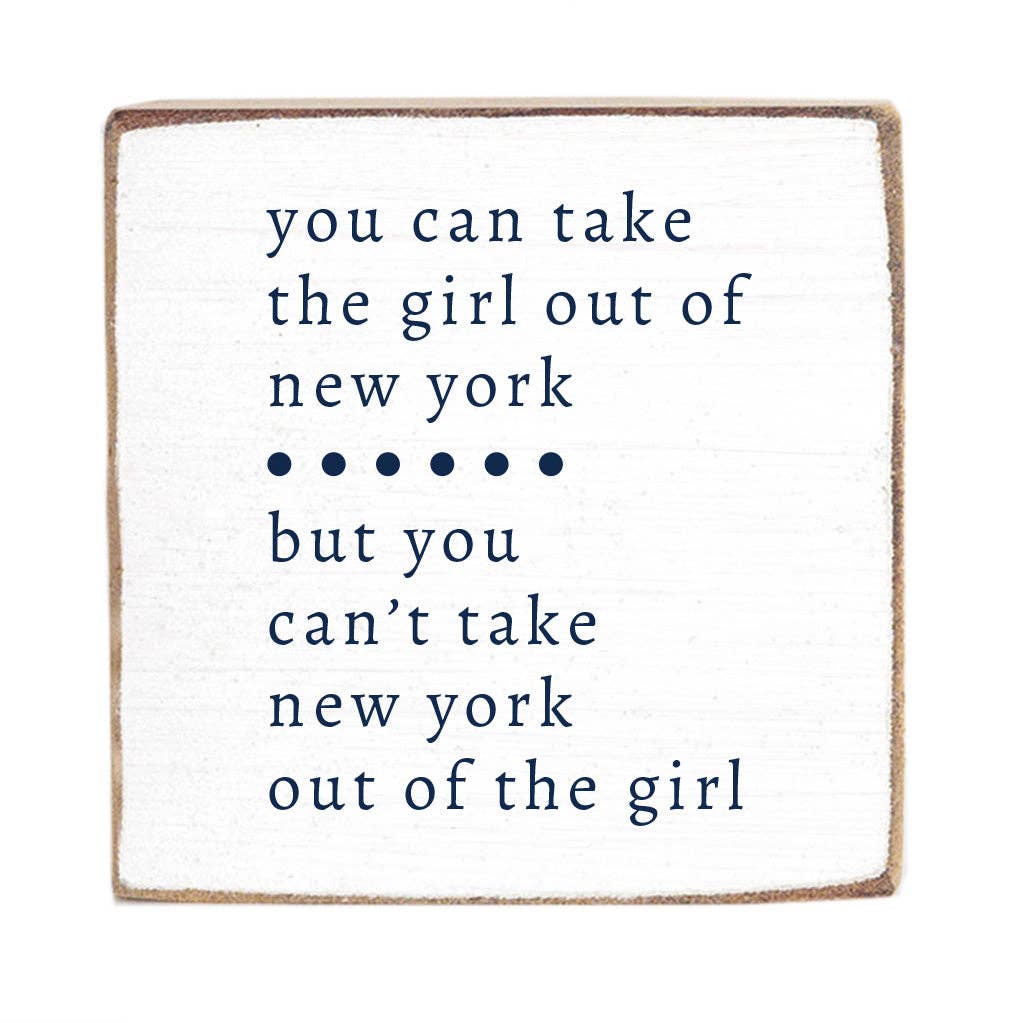 Can't Take The Girl Out Of Personalized Sign | Rustic Decor