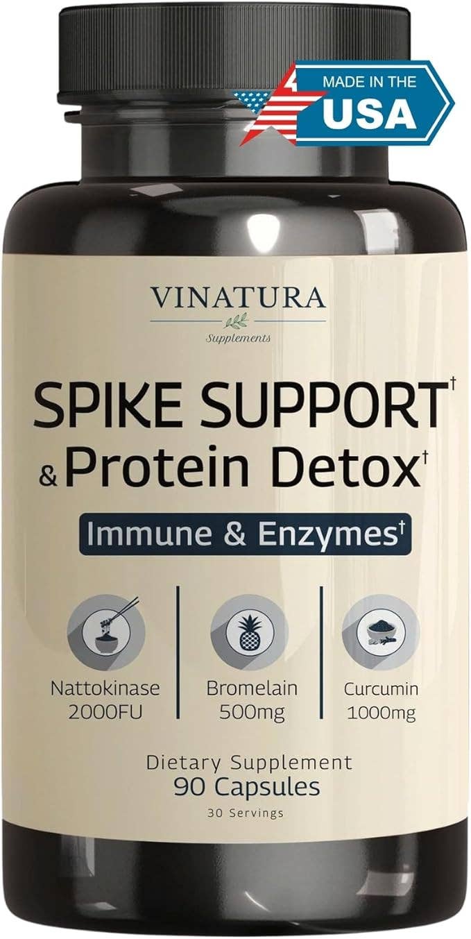 Spike Support - Nattokinase, Bromelain, Curcumin