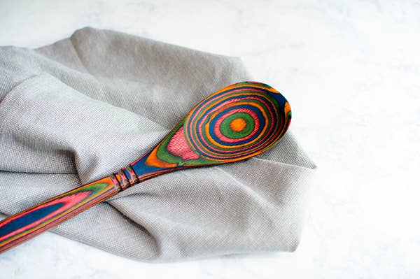 12" Rainbow Pakka Spoon