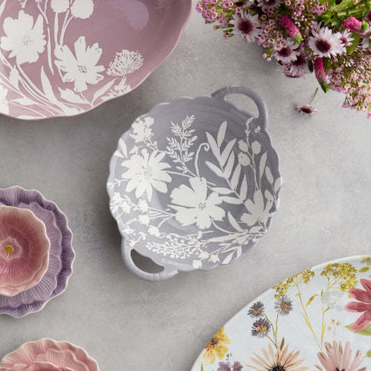Wildflowers Wax off Round Bowl