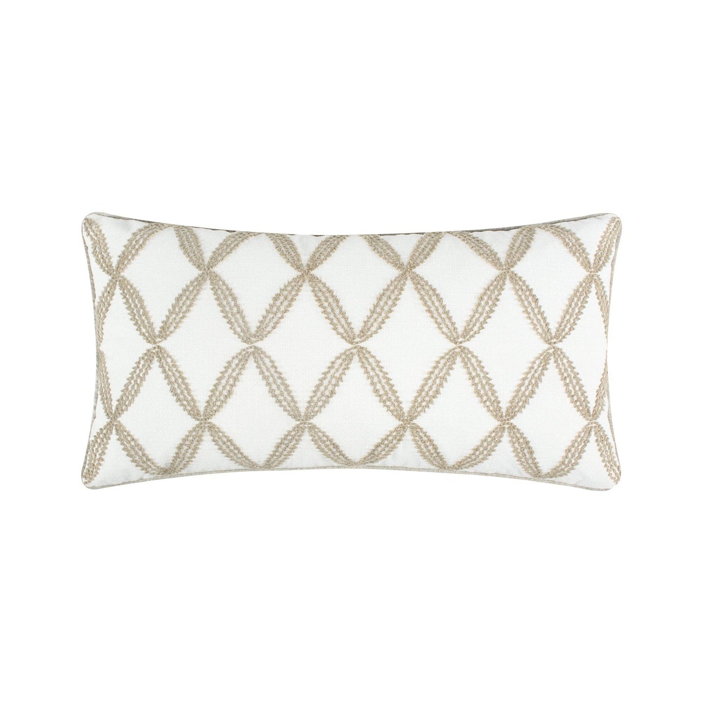 English Forest Leaf Pillow: 12x24