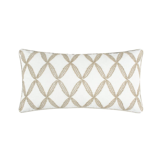 English Forest Leaf Pillow: 12x24