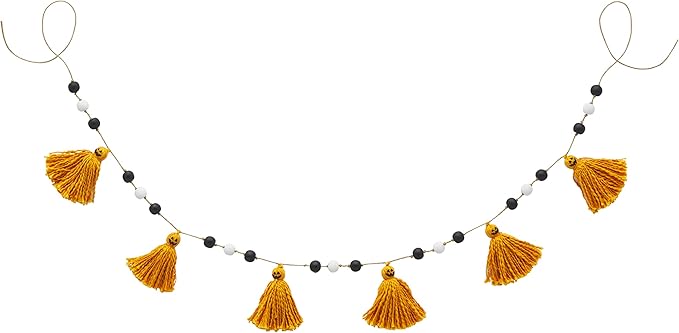 Pumpkin Tassel Garland