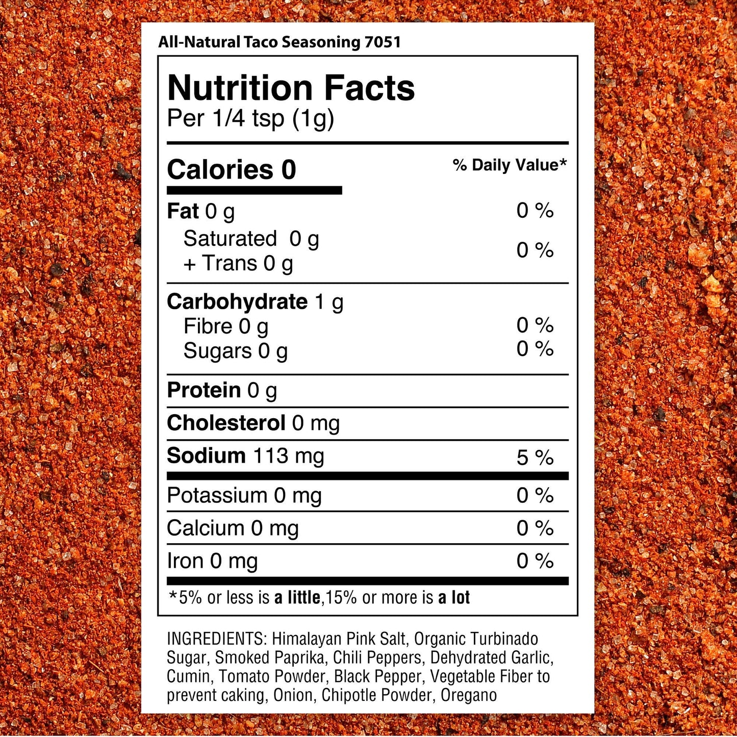 Taco Seasoning - 5 oz Shaker Jars