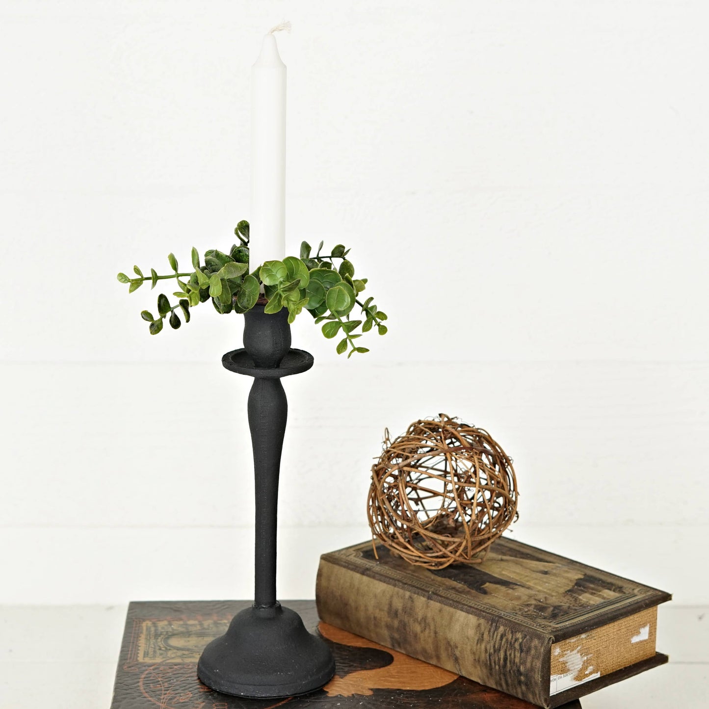 510018- 1.5in(7in)Ring-Soft Touch Evergreen Eucalyptus