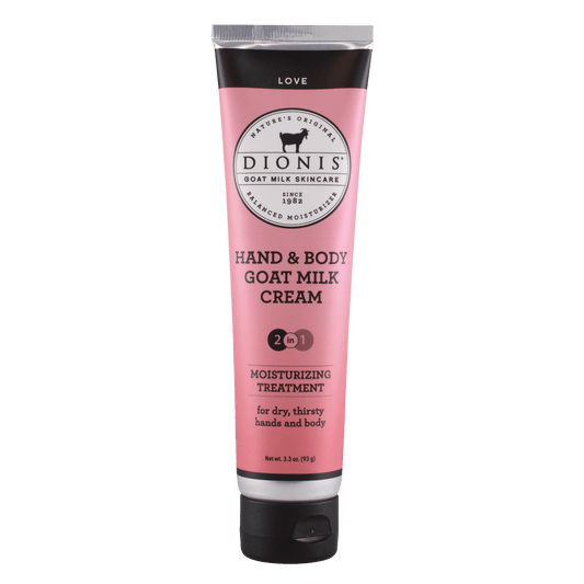 Dionis Love Hand & Body Goat Milk Cream, 3.3 oz