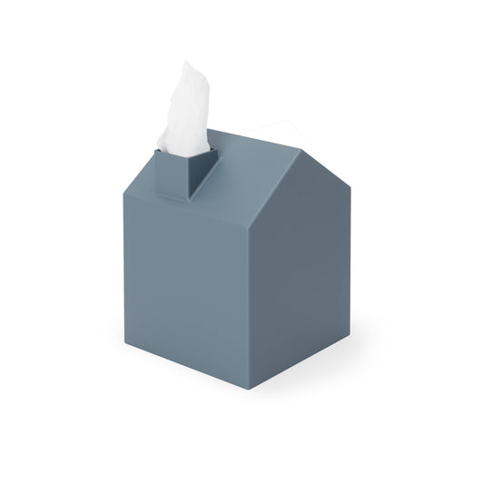 Casa Tissue Cover: Slate Blue