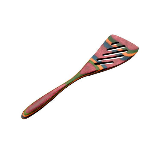 8" Rainbow Pakka Mini Slotted Spatula