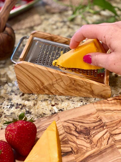 Olive Wood Cheese Grater