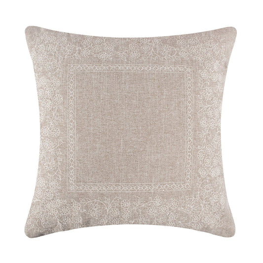 Alessio Embroidered Border Pillow