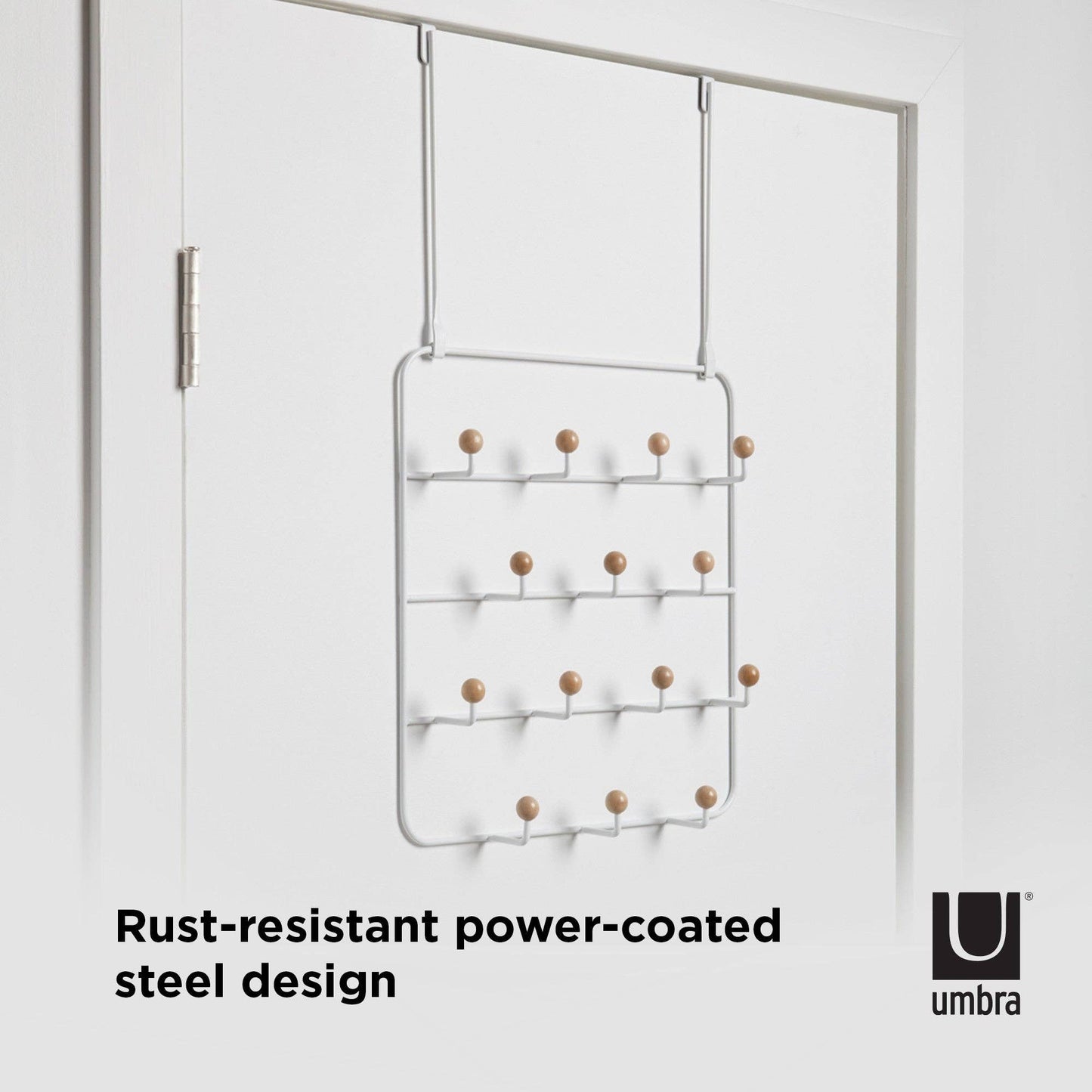 Estique Over The Door Organizer: White