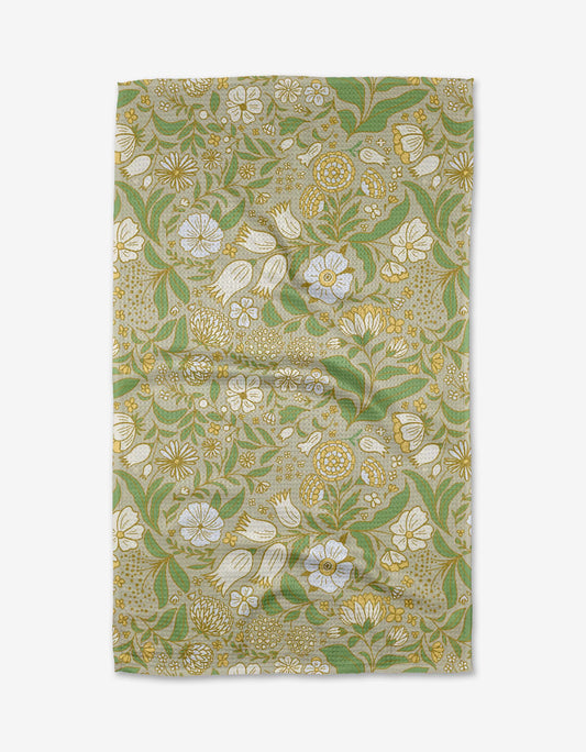 Golden Summer Tea Towel {D}