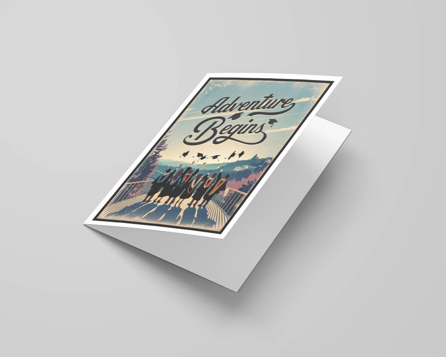 Adventure Begins  Graduation Card Graduation Gifts