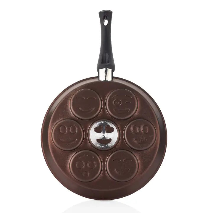 Redio Smiley Non-Stick Crepe Pan / Pancake Pan