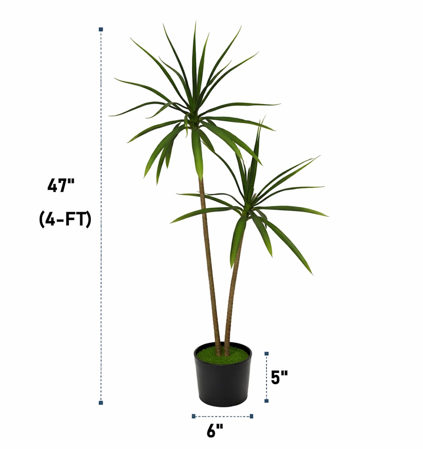 Designer’s Pick Artificial Dracaena Tree