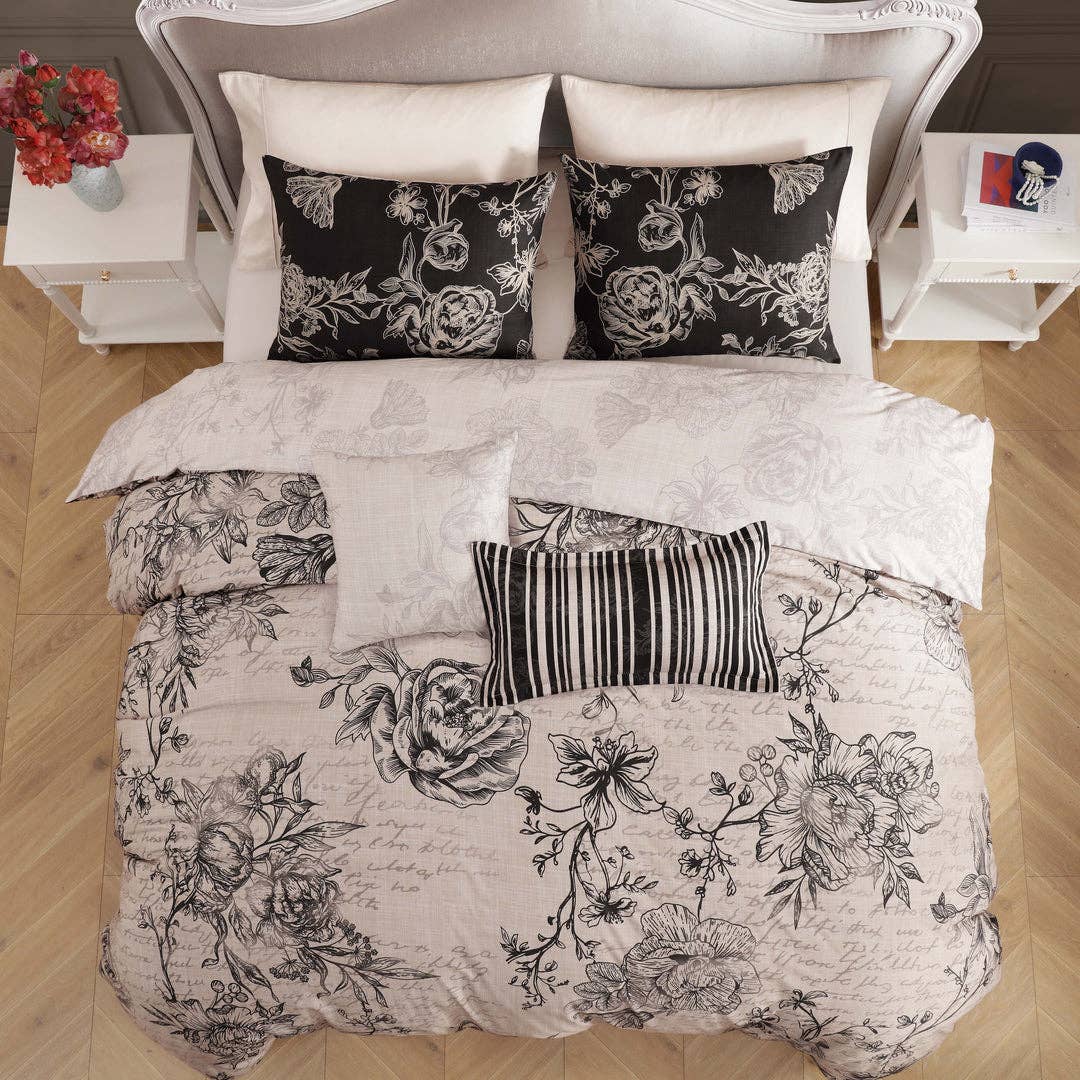 Serenova 5 Piece Reversible Comforter Set