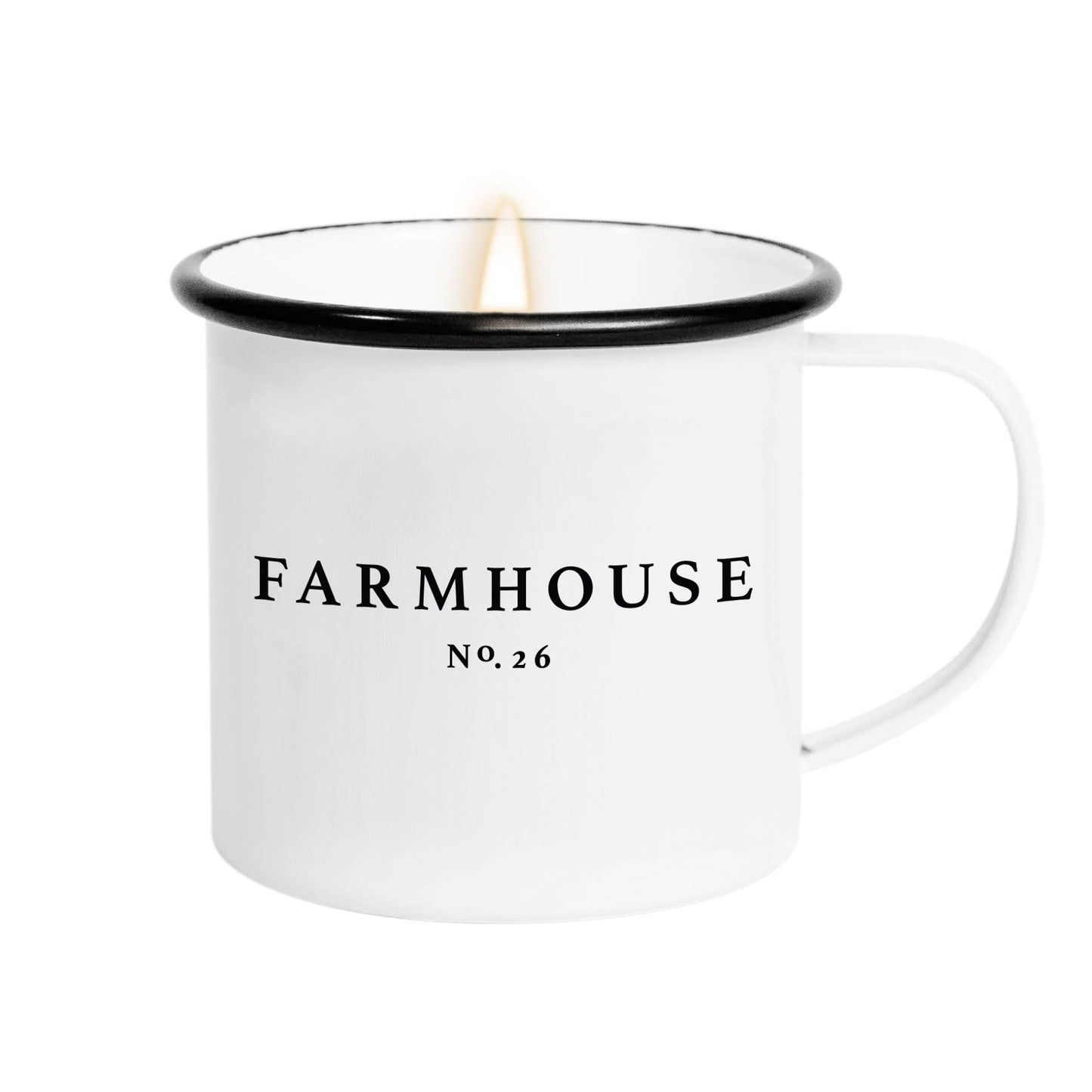 Farmhouse Soy Candle - Coffee Mug Candle - 11 oz