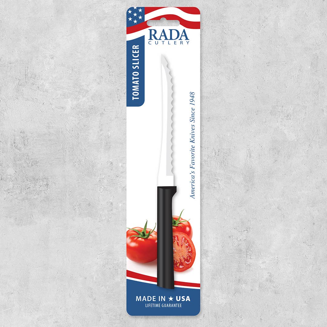 Tomato Slicer - Black Handle
