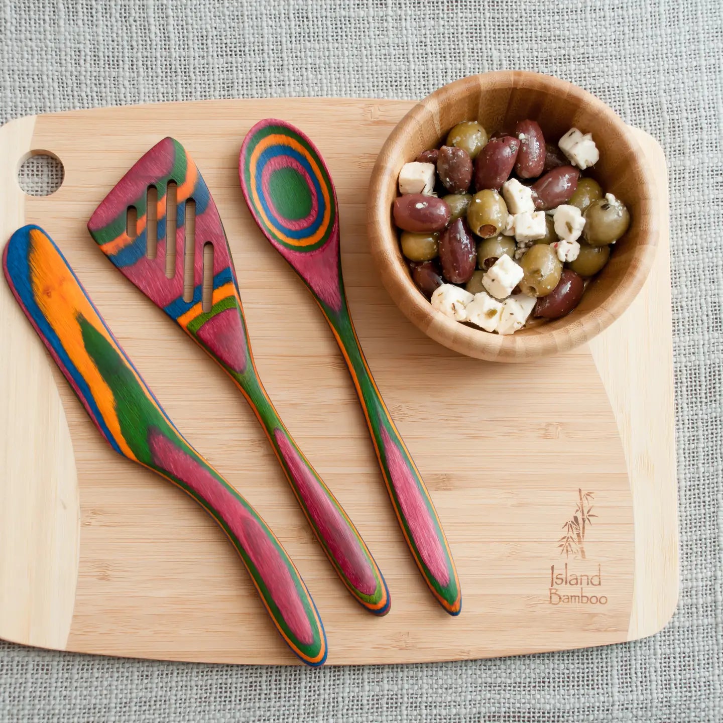 8" Rainbow Pakka Mini Spoon