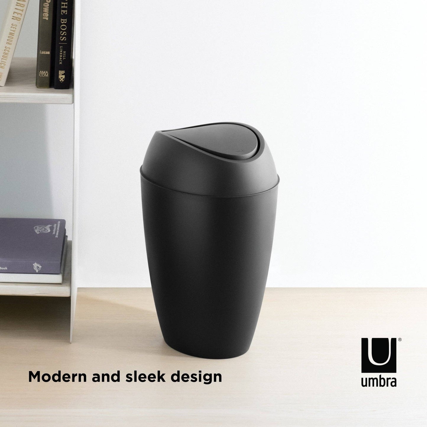 Twirla Trash Can, 2.4 G: Light Grey