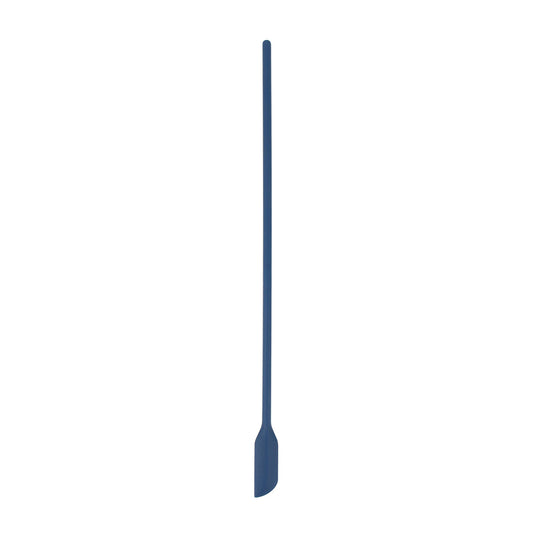 Fox Run Tiny Silicone Spatula Jar Scraper, Navy, 12"