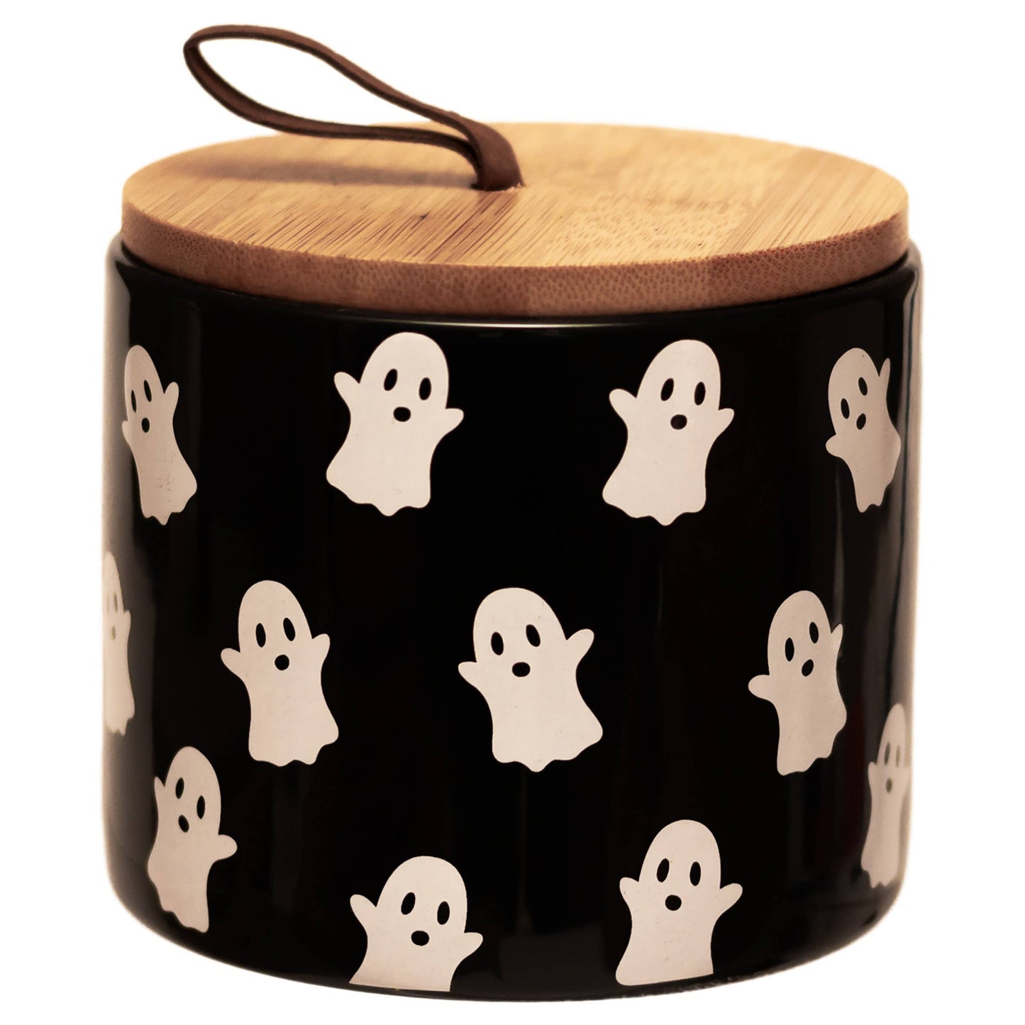 Ghost Ceramic Canister Fall Autumn halloween