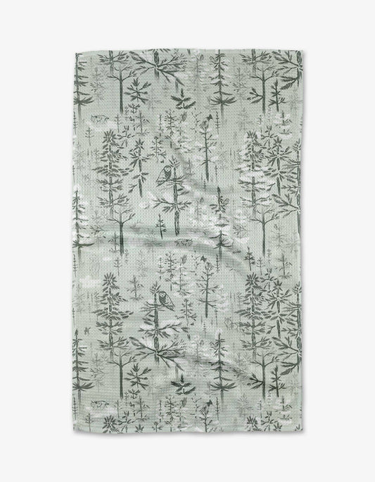 Boreal Forest Tea Towel {D}