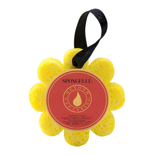 Papaya Yuzu Wild Flower Soap Sponge