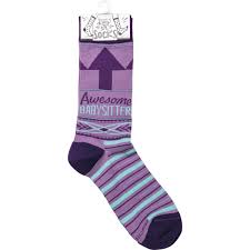 Awesome Babysitter Socks