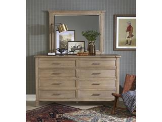 Wood/Silver Handle Dresser W/Mirror – PEARL AND CHROME HOME + GIFT Wood/Silver Handle Dresser W/Mirror – PEARL AND CHROME HOME + GIFT
