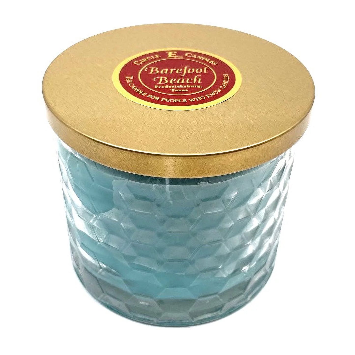 Barefoot Beach 17oz Round Double Wicked Candle