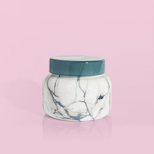 Modern Marble Candle Jar 19oz Volcano