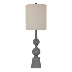 Hurst Grey Faux Concrete Lamp