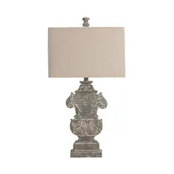 Cassidy Grey Weathered Lamp