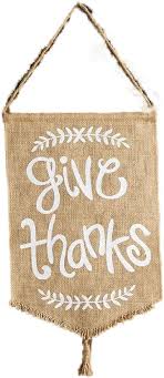 Give Thanks Flag Hanger