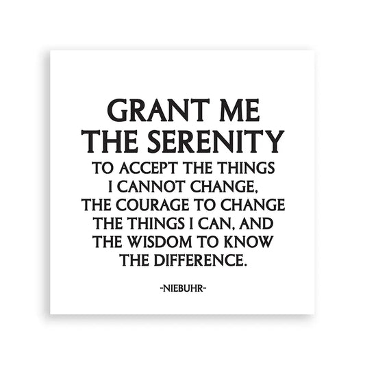 Grant Me the Serenity
