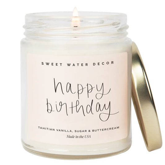 Happy Birthday 9 oz Soy Candle