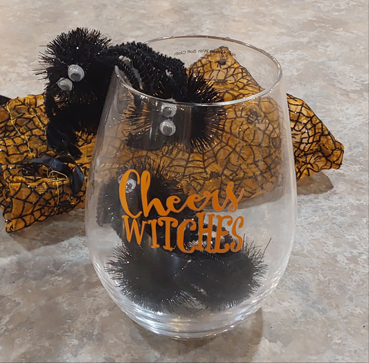 Cheers Witches Glass