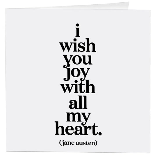 I Wish You Joy Card