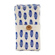 Ikat Indigo Pattern Napkin Set