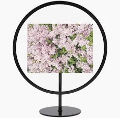 Infinity Round Photo Frame