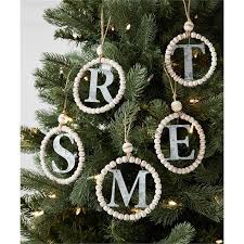 F Initial Ornament
