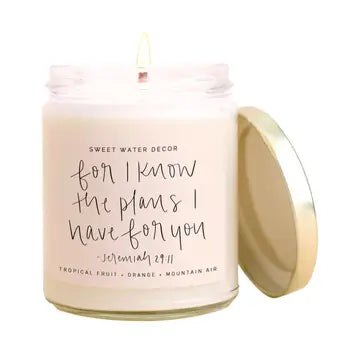 Jeremiah 29:11 9oz. Soy Candle