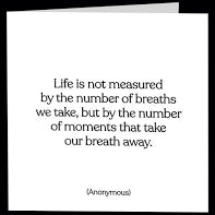 Life Is Not Measured Card