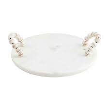 Marble Beaded Board Tray