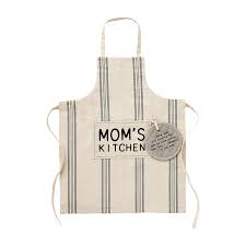 Mom's Kitchen Apron & Pot Hold